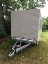 Anhänger Unsinn Hochlader mit Plane