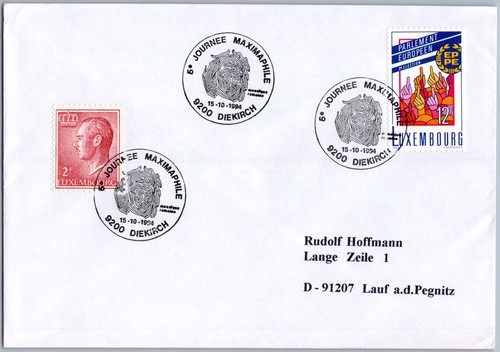 Luxemburg sonderstempel - luxemburg,