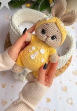 amigurumi gehäkelt Hase 26cm