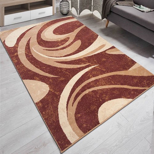 Teppich modern braun kurzflor - teppich,