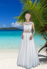 Brautkleid Nr. 2 ivory Gr. 38