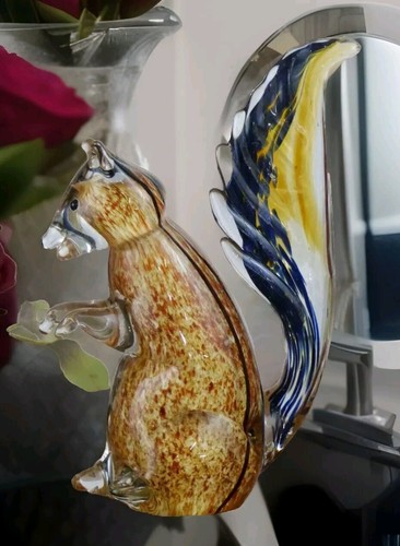 Glasfigur eichhörnchen - glasfigur,