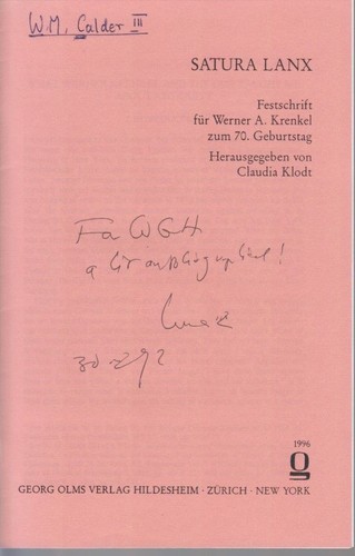 What werner krenkel - werner, the