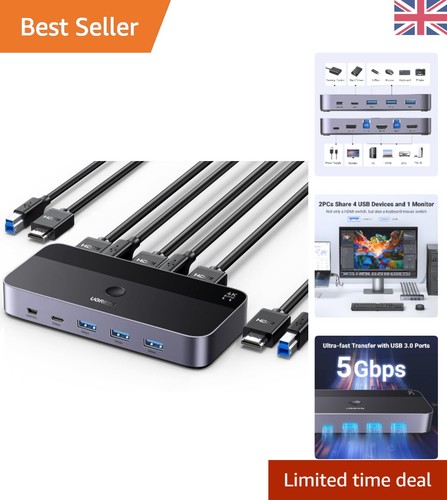 Profi kvm switch - profi, 4-port