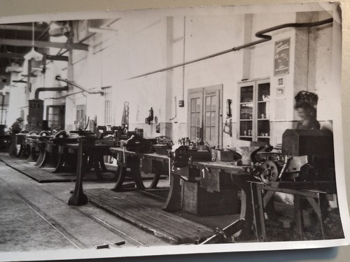 Foto vintage fabrik werkhalle - vintage,