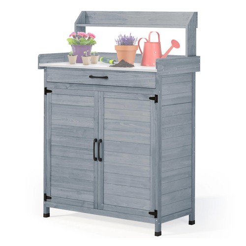 Gartenschrank arbeitsfläche - gartenschrank,
