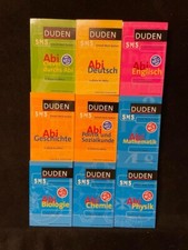 SAMMLUNG PAKET - 9 x DUDEN SMS - Schnell-Merk-System - Physik, Mathematik u.v.a.