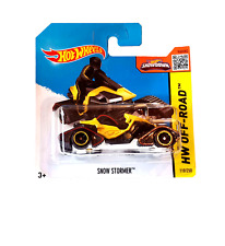 ✅  Hot Wheels SNOW STORMER in OVP * 2015 Off-Road * Schneemobil * MOC