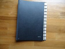 Büro- Leitz 5824 - Pultordner-A4 - A-Z - schwarz - gebraucht