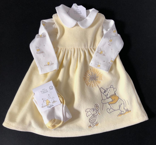 Baby mädchen gelb - winnie, puuh