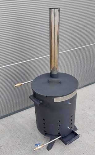 Poolheizung feuertonne mit - poolheizung,