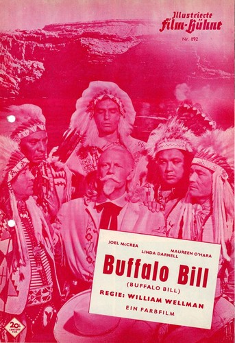 Filmprogramm buffalo bill - filmprogramm, "buffalo
