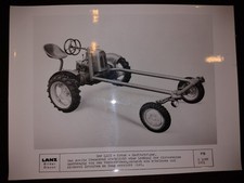 Original Lanz Foto Alldog Motor Geräteträger Solo Prospekt Brochure Bilderdienst