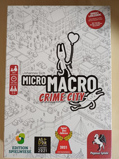 Micro Macro Crimi City Spiel des Jahres 2021