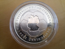 10 Euro 2003 Deutschland Fußball WM 2006 in Deutschland in Kapsel