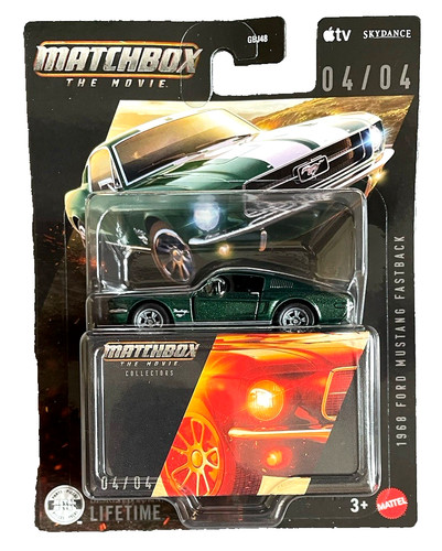 Matchbox 1968 ford mustang - matchbox,
