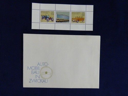 Ersttagsbrief ddr automobilbau - ddr,