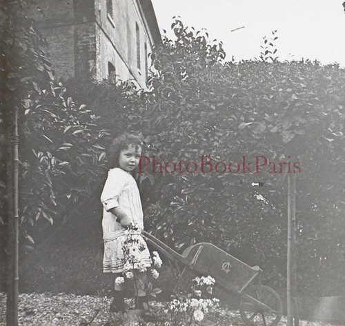 Garten mädchen mit - garten, schubkarre