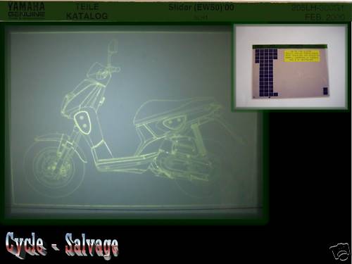 Yamaha slider ew50 aus 2000 - yamaha,