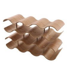 Weinregal - Bambus natur matt