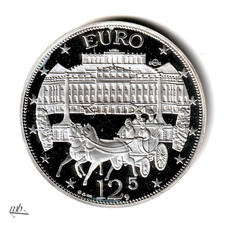 BRD Silbermedaille 1998 12,5 Euro 100. Todestag Kaiserin Sissi PP 828