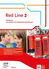 Red Line 2. Ausgabe Bayern: Workbook mit Audios und Vokabelübungssoftware Klasse