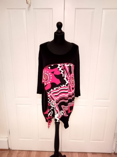 Mia moda elegantes longshirt - mia,