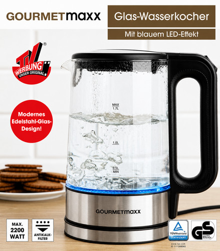 Gourmetmaxx led wasserkocher - gourmetmaxx,
