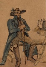 Bayerischer Bauer in Tracht