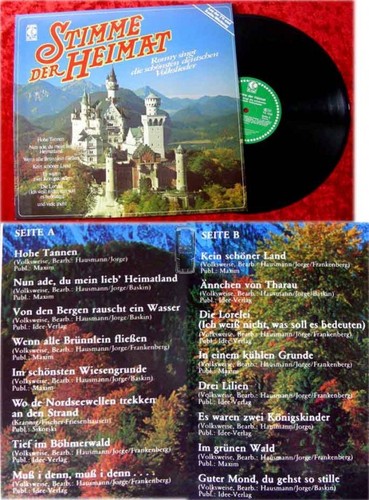 Ronny stimme der heimat - lp,