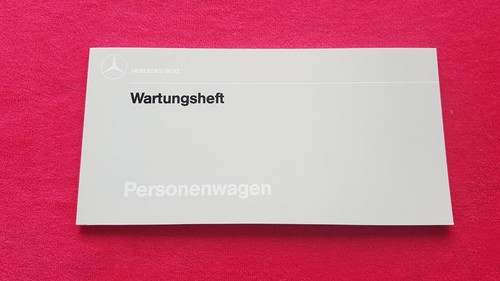 Original mercedes serviceheft - original,