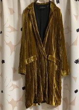 Zara Damen Seidenmischung Samt