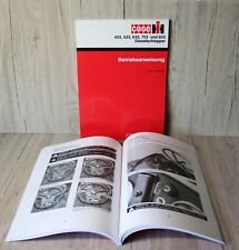 Case IHC Betriebsanweisung Traktor  433, 533, 633, 733 und 833