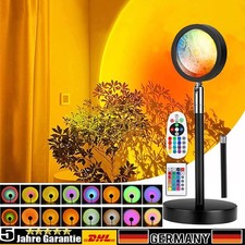 Sunset Lamp Projection