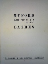 Myford Vintage Serie ML 2&4
