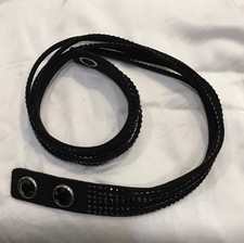 Swarovski Lederarmband Schwarz 40cm Lederarmband Damenarmband