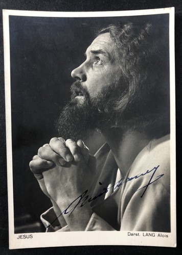 Autogramm alois lang - ak,