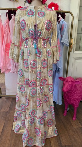 Italy hippie kleid floral gr - hippie,