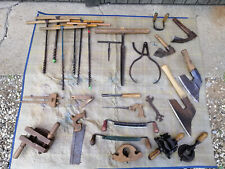 Werkzeuge vom Stellmacher, und Holzräder-alle Schneidwerkzeuge sind einsetzbar