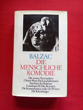 Die menschliche Komödie ° Band 8 von 12 Bänden ° Honore de Balzac ° Bertelsmann