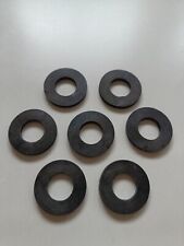 7x Unterlegscheibe Scheibe Distanzhülse D48-D24 Kunststoff schwarz