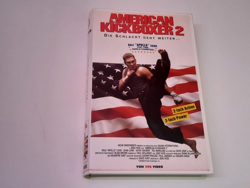 American kickboxer 1993 vhs - american, 2