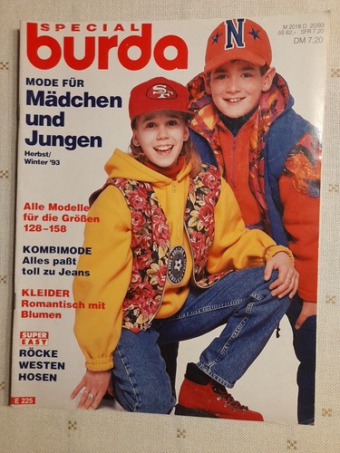 Burda schnittmuster heft - schnittmuster,