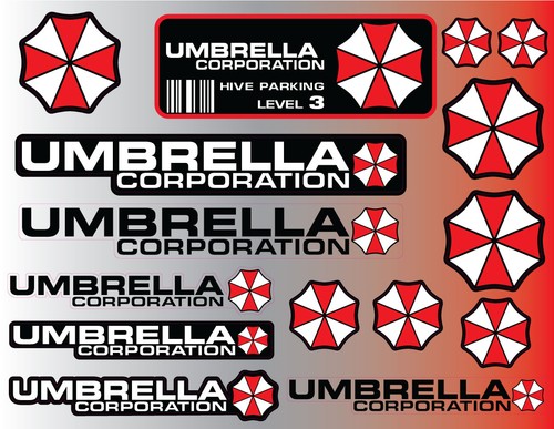 Umbrella corporation aufkleber - umbrella,