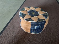 Pouf Leder Sitzhocker Marokko Rund