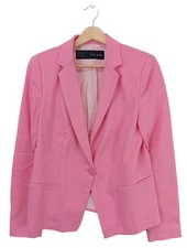 ZARA BASIC Kurz-Blazer Damen Blazer Gr. DE 40 pink Casual-Look