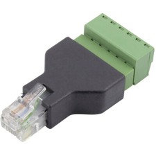 TRU COMPONENTS FL-30 RJ 12 Terminal Adapter FL-30 Stecker, gerade   Polzahl S...