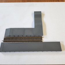 Modularer bahnsteig spur h0 - bahnsteig,,
