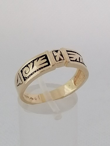 Ring rotgold mit ornamenten - ring,