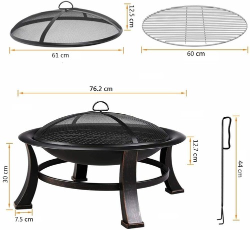 Feuerstelle feuerkorb mit - feuerkorb,